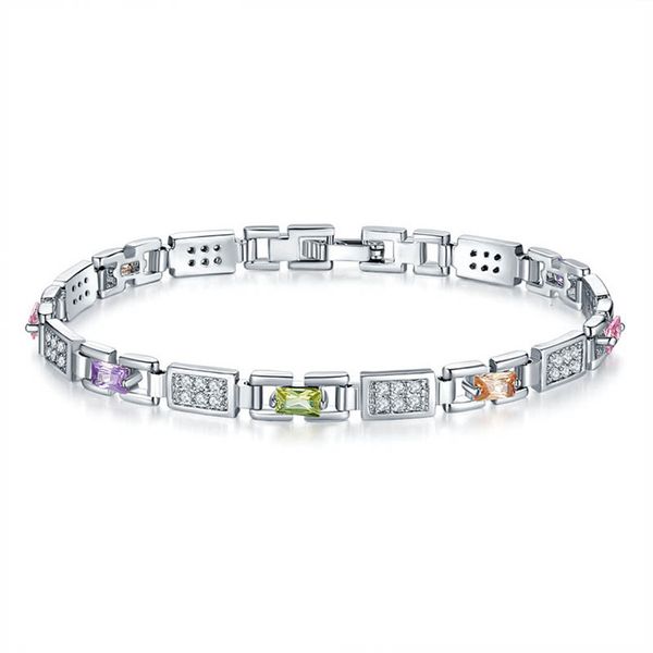 women bracelets diamond crystal tennis bracelet shining luxury jewelry with gift box silver girl zircon bracelet birthday for friends mom, Golden;silver
women bracelets diamond crystal tennis bracelet shining luxury jewelry with gift box silver girl zircon bracelet birthday for friends mom, Golden;silver