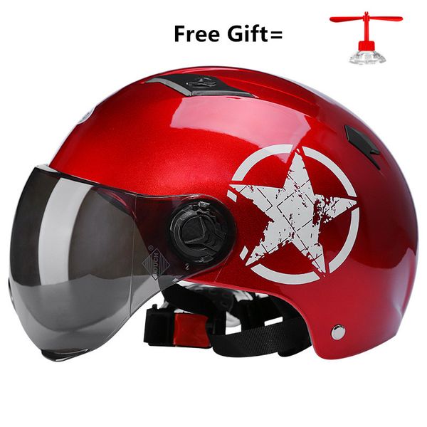 electric bicycle helmet riding breathing sunscreen summer helmet motorcycle scooter open half
electric bicycle helmet riding breathing sunscreen summer helmet motorcycle scooter open half