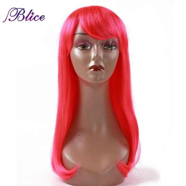 synthetic wigs blice mono web long straight wig pink cosplay with bang 20 inch for girls, Black
synthetic wigs blice mono web long straight wig pink cosplay with bang 20 inch for girls, Black
