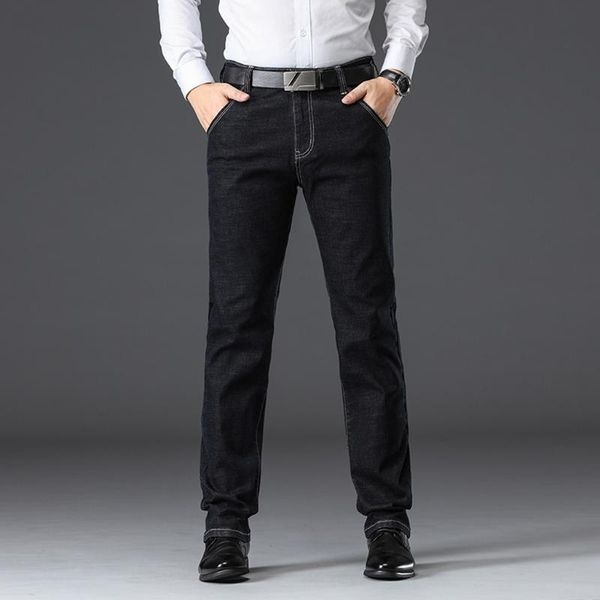 jeans men feitong brand pattern warmer black mid-waist denim trousers mens winter thick velvet plus size loose business pants, Blue
jeans men feitong brand pattern warmer black mid-waist denim trousers mens winter thick velvet plus size loose business pants, Blue