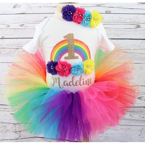 custom rainbow baby girl first birthday cake smash personalised name age any character baptism bodysuit tutu set shirt, White
custom rainbow baby girl first birthday cake smash personalised name age any character baptism bodysuit tutu set shirt, White
