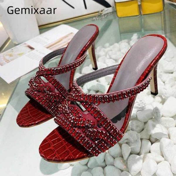 jeweled cross narrow band runway shoes woman thin heel open toe fretwork mules genuine leather rhinestone slippers women, Black
jeweled cross narrow band runway shoes woman thin heel open toe fretwork mules genuine leather rhinestone slippers women, Black