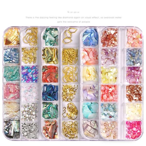 12 grids/set mixed size nail glitter flakes 3d sequins gradient crushed charm nail art decoration manicure tools#0527y30, Silver;gold
12 grids/set mixed size nail glitter flakes 3d sequins gradient crushed charm nail art decoration manicure tools#0527y30, Silver;gold