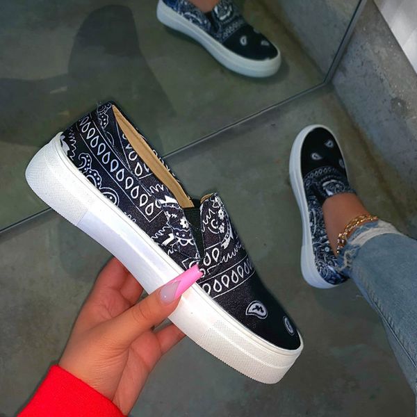 women's flat loafers print leather casual shoes summer women casual footwear round toe woman girls 2020 new plus size, Black
women's flat loafers print leather casual shoes summer women casual footwear round toe woman girls 2020 new plus size, Black