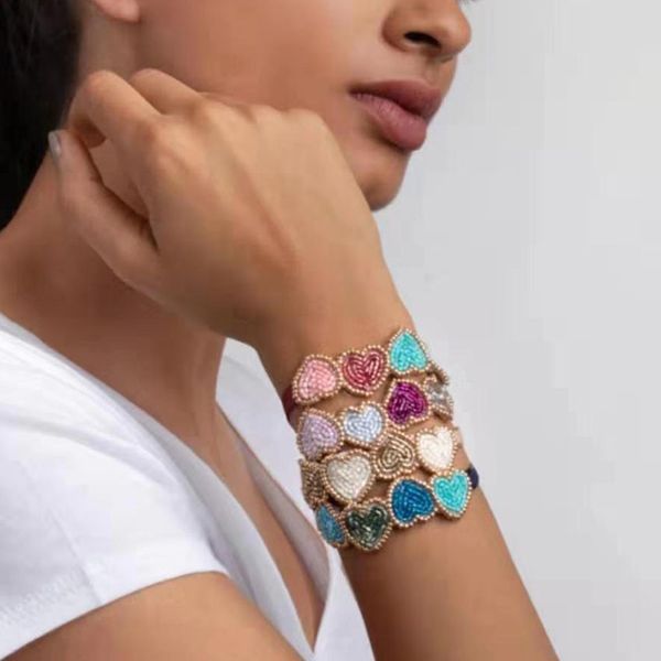 fashion temperament dance party travel commemorative rice beads rhinestones multiple heart-shaped strip personality bracelet 806, Golden;silver
fashion temperament dance party travel commemorative rice beads rhinestones multiple heart-shaped strip personality bracelet 806, Golden;silver
