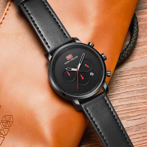 watches men quartz analog clock calendar display genuine black leather strap waterproof sports wrist watch, Slivery;brown
watches men quartz analog clock calendar display genuine black leather strap waterproof sports wrist watch, Slivery;brown