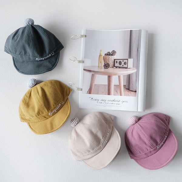baby baseball cap summer sun hats cotton lovely ball letter peaked cap kids boys girls spring autumn hats, Yellow
baby baseball cap summer sun hats cotton lovely ball letter peaked cap kids boys girls spring autumn hats, Yellow