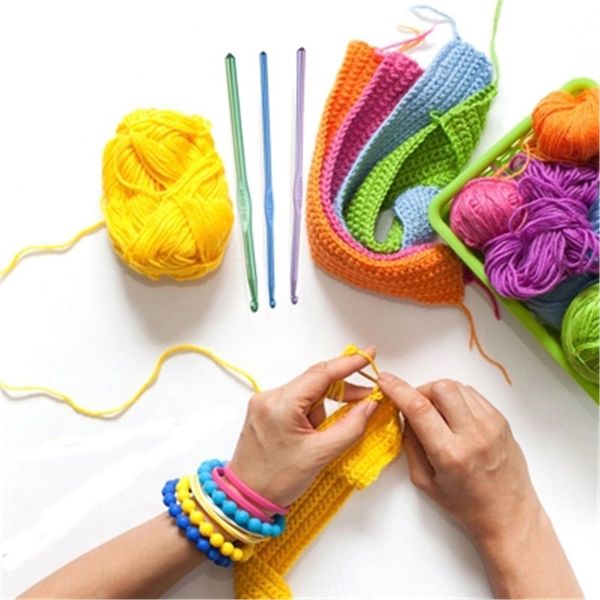 with accessories bag textile crochet alumina crochet set diy handmade sweater knitting tool set, Black
with accessories bag textile crochet alumina crochet set diy handmade sweater knitting tool set, Black