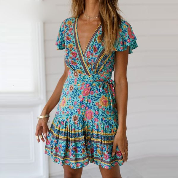 women dress womens clothing boho print summer dress women high waist lace up dress fashion 2019 v neck short sleeve beach mini, Black;gray
women dress womens clothing boho print summer dress women high waist lace up dress fashion 2019 v neck short sleeve beach mini, Black;gray