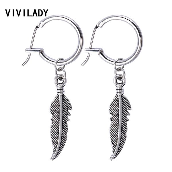vivilady vintage feather small hoop earrings women silver color boho snap clip alloy brincos bijoux party jewelry gifts, Golden;silver
vivilady vintage feather small hoop earrings women silver color boho snap clip alloy brincos bijoux party jewelry gifts, Golden;silver