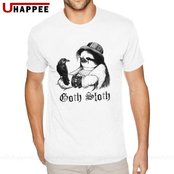 christmas goth sloth tee mens personalized short sleeves pure cotton round neck tshirt, White;black
christmas goth sloth tee mens personalized short sleeves pure cotton round neck tshirt, White;black