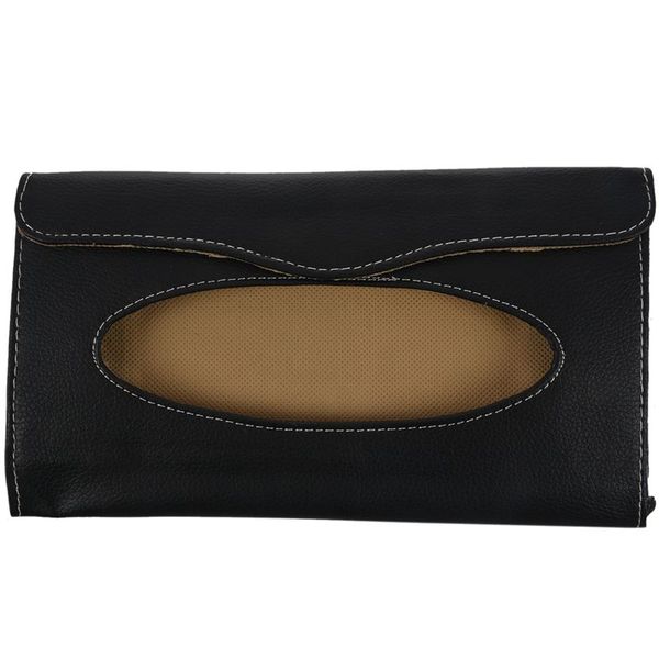auto's accessories holder paper napkin clip pu leather car sun visor tissue box black+beige
auto's accessories holder paper napkin clip pu leather car sun visor tissue box black+beige