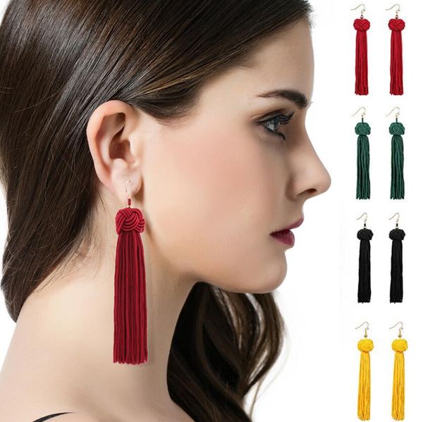 vintage ethnic long tassel drop earrings for women lady fashion bohemian statement fringe dangle women earring 2020 jewelry 5 colors, Silver
vintage ethnic long tassel drop earrings for women lady fashion bohemian statement fringe dangle women earring 2020 jewelry 5 colors, Silver