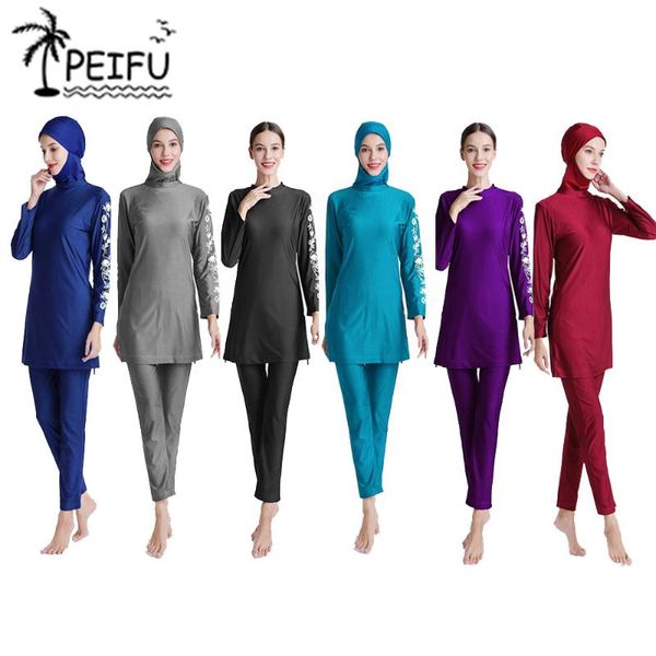 peifu women large size printed floral full cover muslim swimwear women islamic conservative swimsuit hijab beachwear bathing
peifu women large size printed floral full cover muslim swimwear women islamic conservative swimsuit hijab beachwear bathing