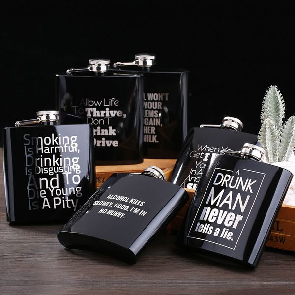 hip flask 6oz light shining black stainless steel english wine bottle alcohol flask for alcohol whiskey bridesmaid gifts
hip flask 6oz light shining black stainless steel english wine bottle alcohol flask for alcohol whiskey bridesmaid gifts