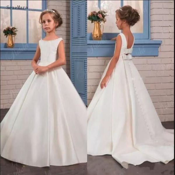satin princess dress flower girl dress with bow buttons train backless kids formal wear girls birthday party pageant gown, Red;yellow
satin princess dress flower girl dress with bow buttons train backless kids formal wear girls birthday party pageant gown, Red;yellow