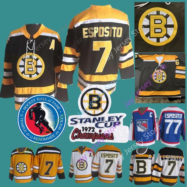 7 Phil Esposito Jersey CCM Vintage 1972 Stanley Cup Hall Of Fame Patch Boston Bruins New York Rangers Winter Classic 75th
7 Phil Esposito Jersey CCM Vintage 1972 Stanley Cup Hall Of Fame Patch Boston Bruins New York Rangers Winter Classic 75th