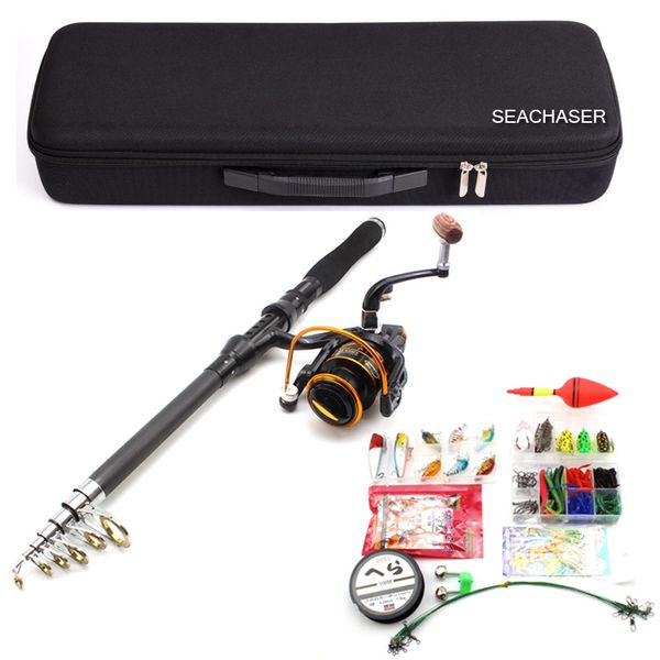 fishing tackle spinning rod reel 1.8m 2.1m 2.4m 2.7m 3.0m fishing rod pole reel line lures hooks portable bag set ing
fishing tackle spinning rod reel 1.8m 2.1m 2.4m 2.7m 3.0m fishing rod pole reel line lures hooks portable bag set ing