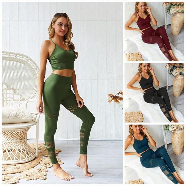 sport bra tight leggings 2pcs seamless hollow solid color fitness training yoga outfits womens bulift tracksuits clothes 65zca e19, White;red
sport bra tight leggings 2pcs seamless hollow solid color fitness training yoga outfits womens bulift tracksuits clothes 65zca e19, White;red