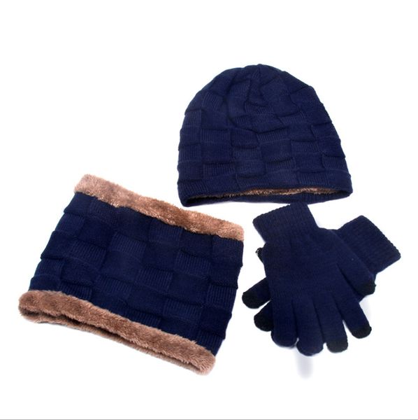 dihope winter beanie hat for men women hat scarf warm scarf gloves set male female set 3 pcs skullies beanies, Blue;gray
dihope winter beanie hat for men women hat scarf warm scarf gloves set male female set 3 pcs skullies beanies, Blue;gray