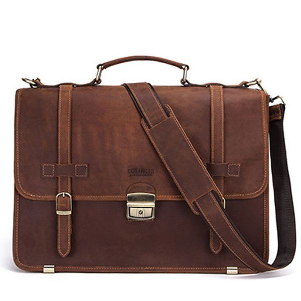 men's genuine leather bag briefcase office bags for men leather lapbag shoulder bags fashion hasp male handbag
men's genuine leather bag briefcase office bags for men leather lapbag shoulder bags fashion hasp male handbag