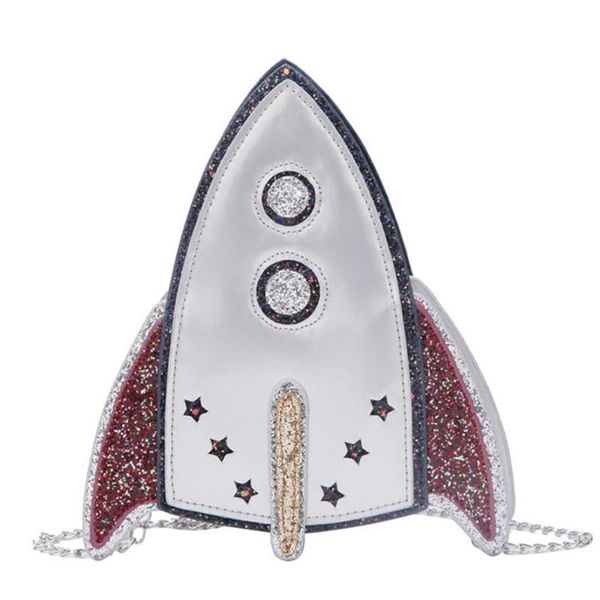 women shoulder bag personalized rocket styling bag 2020 new sequins color-single canvas handbag diagonal fashion zipper
women shoulder bag personalized rocket styling bag 2020 new sequins color-single canvas handbag diagonal fashion zipper