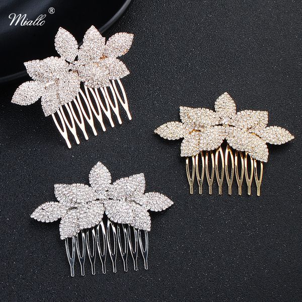 miallo full austrian crystal hair combs fashion wedding hair jewelry women hair clips bridal hairpins hairstylist designer, White;golden
miallo full austrian crystal hair combs fashion wedding hair jewelry women hair clips bridal hairpins hairstylist designer, White;golden