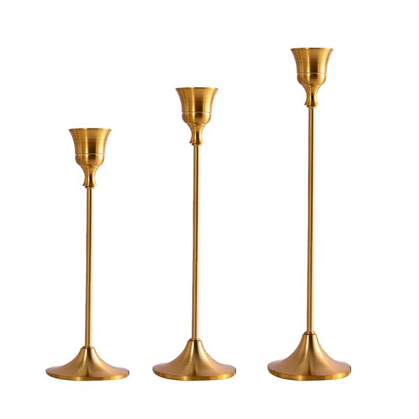 3pcs/set metal candle holders simple golden wedding decoration bar party living room decor home decor
3pcs/set metal candle holders simple golden wedding decoration bar party living room decor home decor