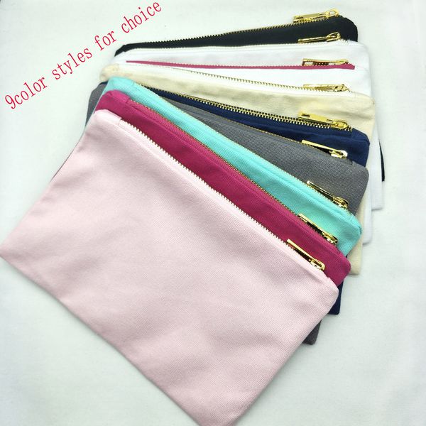 1pc blank cotton canvas makeup bag with gold zip gold lining black/white/cream/grey/navy/mint/pink/light pink toiletry bag in stock
1pc blank cotton canvas makeup bag with gold zip gold lining black/white/cream/grey/navy/mint/pink/light pink toiletry bag in stock
