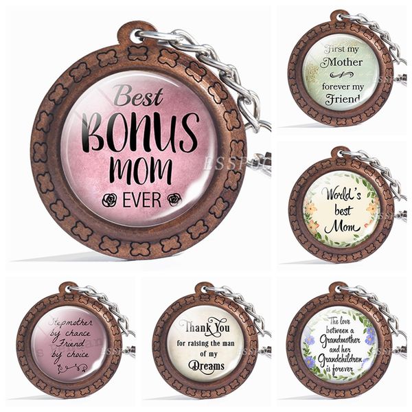 bounus mom " keychain wood jewelry wooden key chain handmade gift for mom mother's day gift, Silver
bounus mom " keychain wood jewelry wooden key chain handmade gift for mom mother's day gift, Silver
