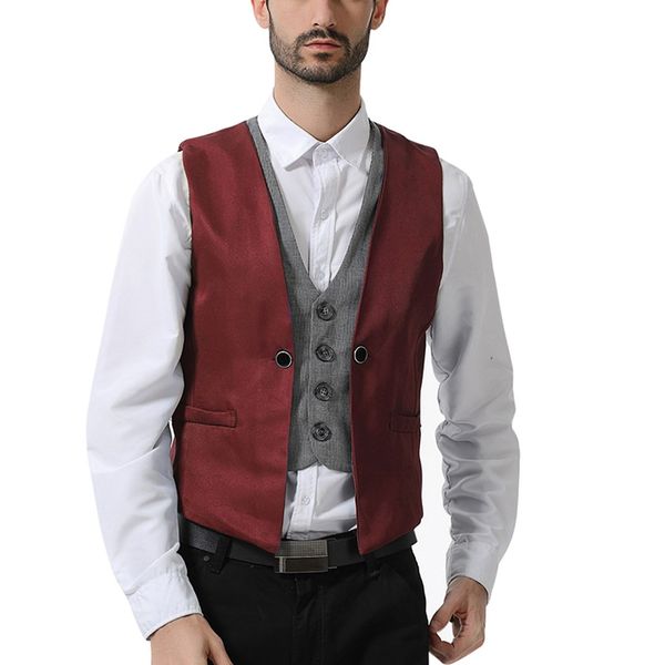 new arrival vest spring autumn summer men's new style business pure v-neck vest fashion groom's formal social, Black;white
new arrival vest spring autumn summer men's new style business pure v-neck vest fashion groom's formal social, Black;white