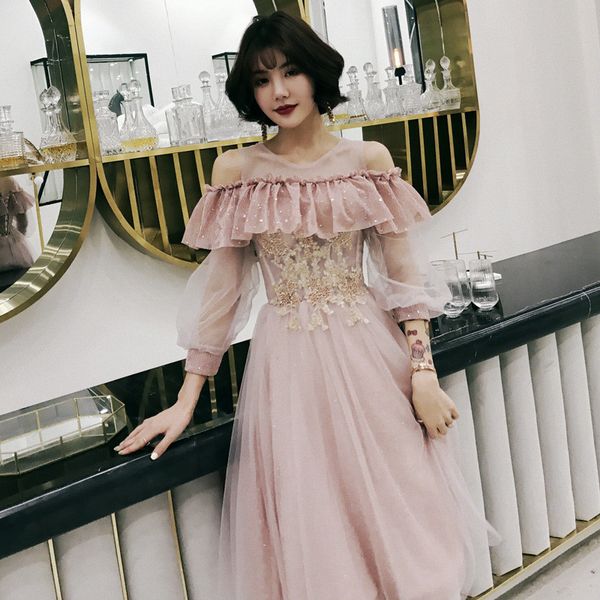 off shoulder lady formal evening party dress qipao ruffled exquisite bing sequins bridal wedding cheongsam mesh dress, Red
off shoulder lady formal evening party dress qipao ruffled exquisite bing sequins bridal wedding cheongsam mesh dress, Red