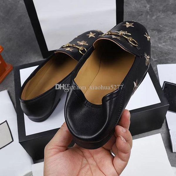 fashion quality new star + bee lady flat bottom leather shoes full leather size, full dermal base size 35-41, Black
fashion quality new star + bee lady flat bottom leather shoes full leather size, full dermal base size 35-41, Black