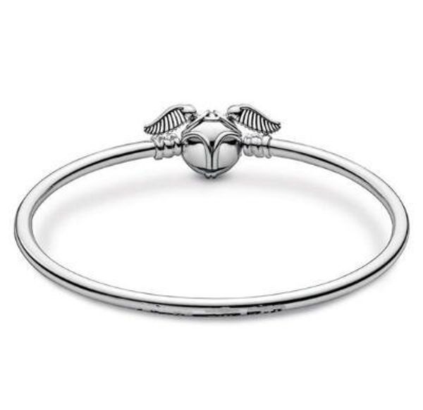 original 925 sterling silver bracelet moments potter golden snitch clasp bracelets bangle fit women bead charm fashion jewelry, Golden;silver
original 925 sterling silver bracelet moments potter golden snitch clasp bracelets bangle fit women bead charm fashion jewelry, Golden;silver