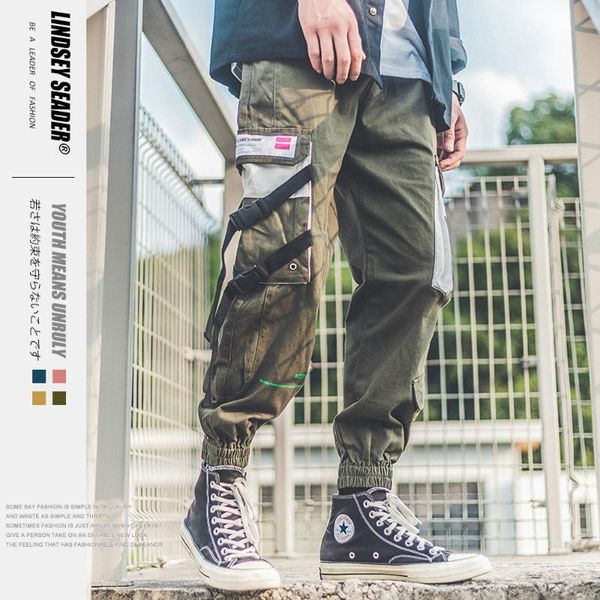 lindsey seader side pockets cargo harem joggers pants streetwear men harajuku hip hop hipster casual baggy sweatpants trousers, Black
lindsey seader side pockets cargo harem joggers pants streetwear men harajuku hip hop hipster casual baggy sweatpants trousers, Black