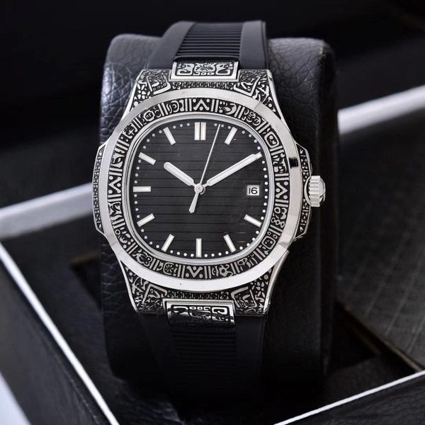 wholesale New Fashion Meccanico di lusso Mens Watch Nautilus serie movimento automatico orologio mens designer orologi
wholesale New Fashion Meccanico di lusso Mens Watch Nautilus serie movimento automatico orologio mens designer orologi