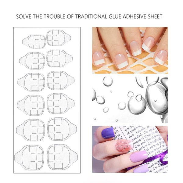 fashion new explosion nail jelly double-sided adhesive transparent invisible nail gel invisible wear nail adhesive sticker, Black
fashion new explosion nail jelly double-sided adhesive transparent invisible nail gel invisible wear nail adhesive sticker, Black