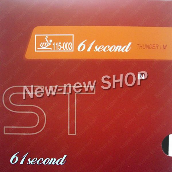 61second th-lm-st pips-in table tennis pingpong rubber with sponge
61second th-lm-st pips-in table tennis pingpong rubber with sponge