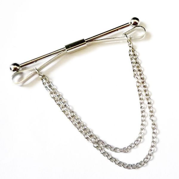 бизнес-shirt угол шея воротник pin non-луночного зажим сплав металл цепи кисточка простых личности брошь подарки для мужчин аксессуаров, Gray
бизнес-shirt угол шея воротник pin non-луночного зажим сплав металл цепи кисточка простых личности брошь подарки для мужчин аксессуаров, Gray