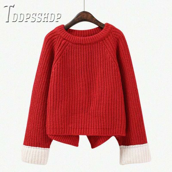 2019 korean lazy style thick knitting women sweater bat sleeve hong kong style female pullover sweaters, White;black
2019 korean lazy style thick knitting women sweater bat sleeve hong kong style female pullover sweaters, White;black