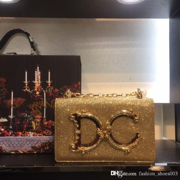 2019 классическая сумка на плечо для девочек с наппой из кожи с блестками, женская с 
2019 классическая сумка на плечо для девочек с наппой из кожи с блестками, женская с