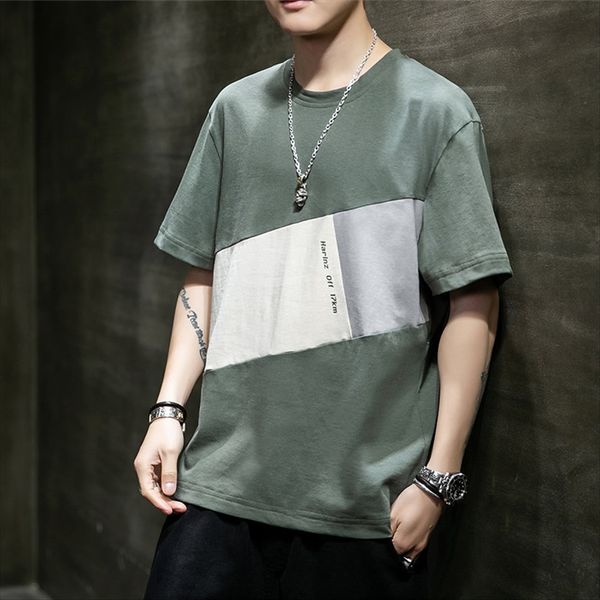 chao brand student cotton casual cartoon couple short-sleeved t-shirt men's round collar loose t-shirt t202, White
chao brand student cotton casual cartoon couple short-sleeved t-shirt men's round collar loose t-shirt t202, White