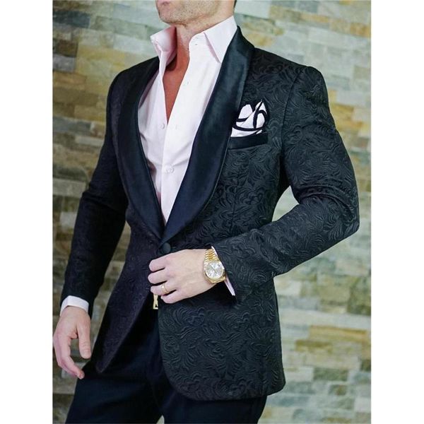 men's suits & blazers groom tuxedos shawl lapel men embossing wedding 2 pieces ( jacket+pants+tie ) e98, White;black
men's suits & blazers groom tuxedos shawl lapel men embossing wedding 2 pieces ( jacket+pants+tie ) e98, White;black