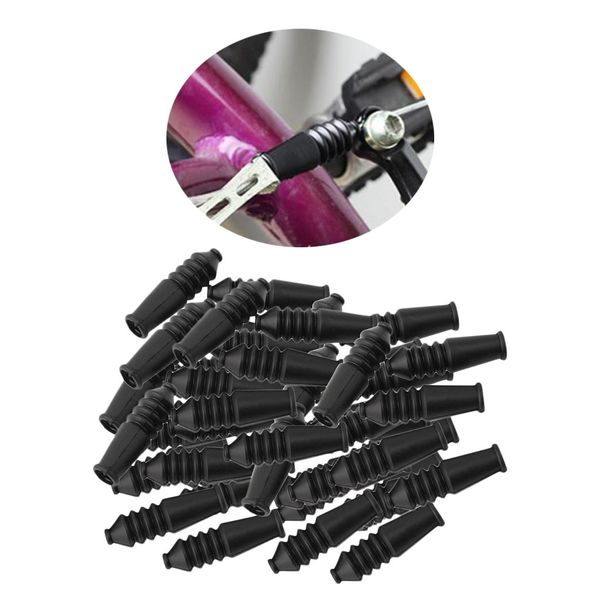 50pcs mtb mountain v brake cable rubber boot protection sleeve cover 
50pcs mtb mountain v brake cable rubber boot protection sleeve cover
