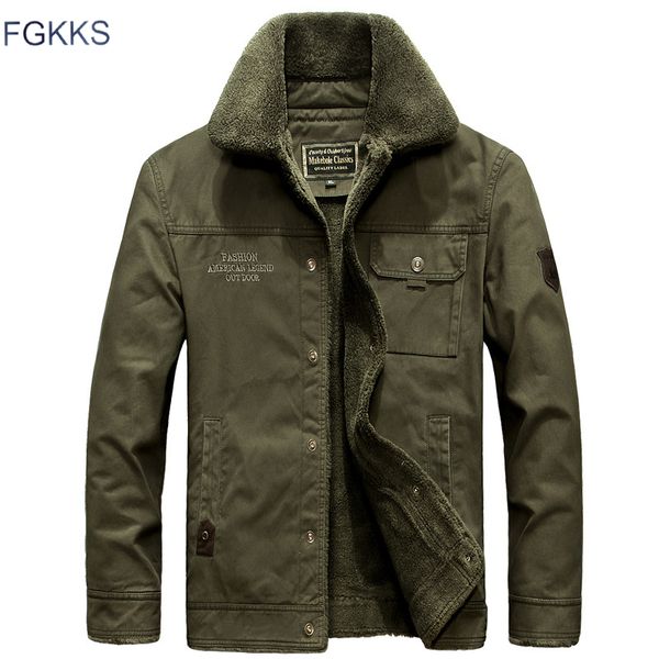 fgkks men army jacket coat 2019 winter male warm casual jackets outerwear men's fashion bomber jackets coats, Black;brown
fgkks men army jacket coat 2019 winter male warm casual jackets outerwear men's fashion bomber jackets coats, Black;brown