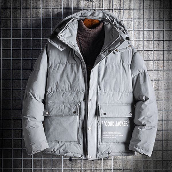 szyadeou 2019 winter jacket men casual streetwear letter print portability warm coat hooded men parka coat chaqueta hombre, Black
szyadeou 2019 winter jacket men casual streetwear letter print portability warm coat hooded men parka coat chaqueta hombre, Black