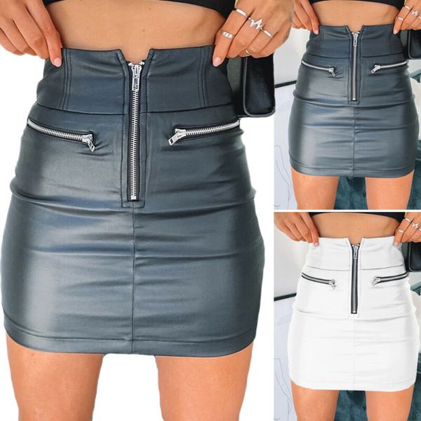 fashion summer women high waist pu leather bodycon midi skirts ladies pencil skirt, Black
fashion summer women high waist pu leather bodycon midi skirts ladies pencil skirt, Black