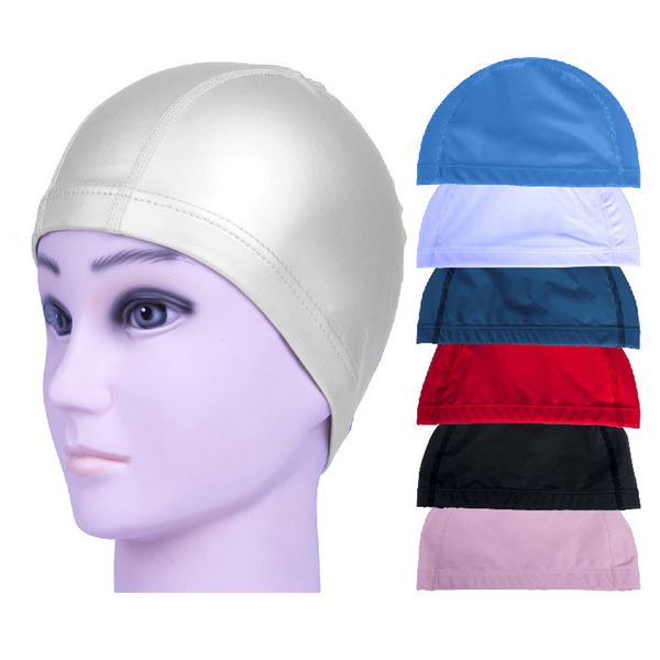 new elastic waterproof pu fabric protect ears long hair sports swim pool hat swimming cap for men & women adults bhd2
new elastic waterproof pu fabric protect ears long hair sports swim pool hat swimming cap for men & women adults bhd2