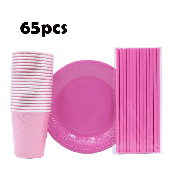 65pcs birthday wedding decorations pink disposable tableware cups plates paper straws party supplies baby shower favors
65pcs birthday wedding decorations pink disposable tableware cups plates paper straws party supplies baby shower favors