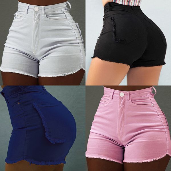 summer amazon cross border new pants in europe and the united states solid slim pocket shorts fashion burr jeans, Blue
summer amazon cross border new pants in europe and the united states solid slim pocket shorts fashion burr jeans, Blue